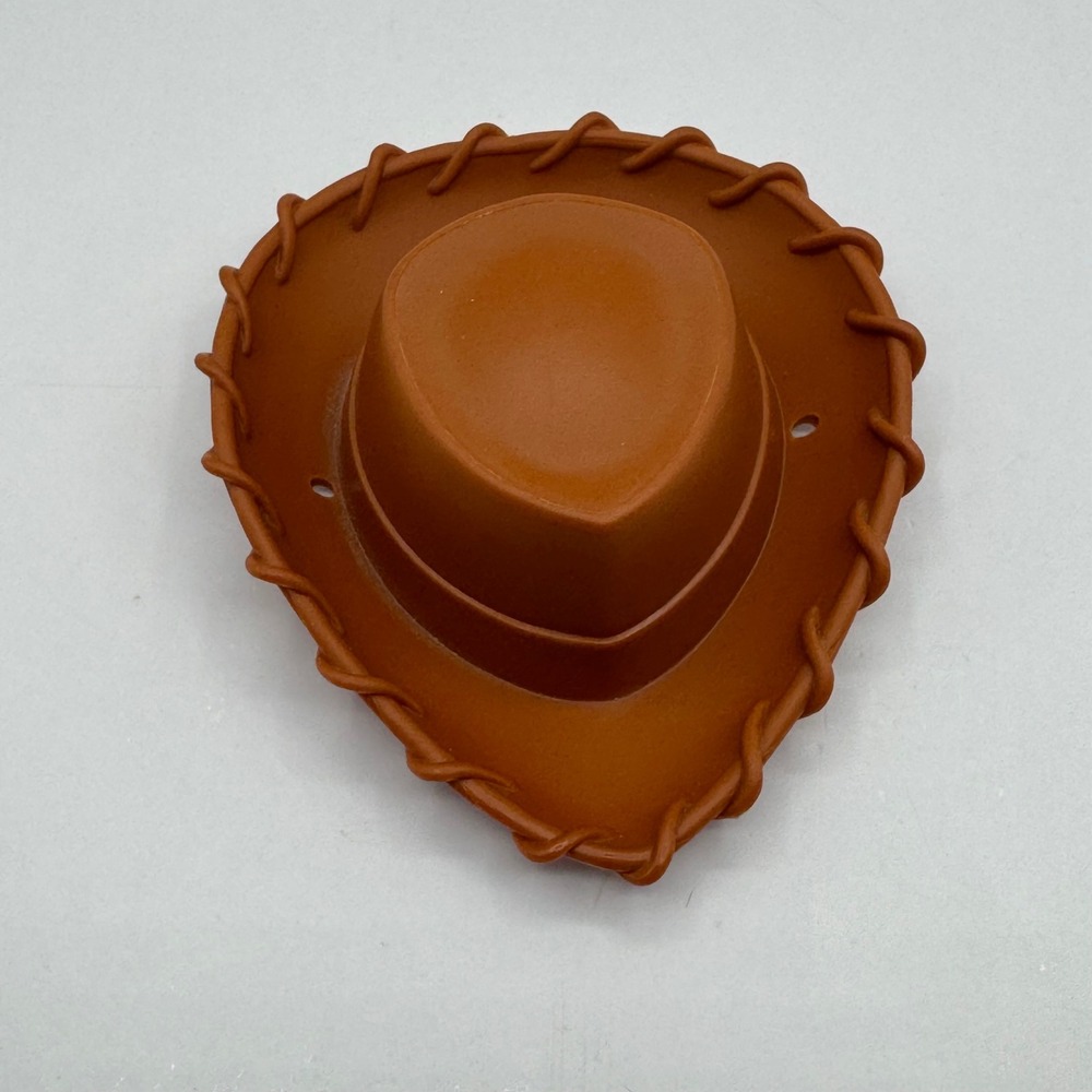 Disney Toy Story Woody Cowboy Hat Brown Plastic Figure Accessory Replacement